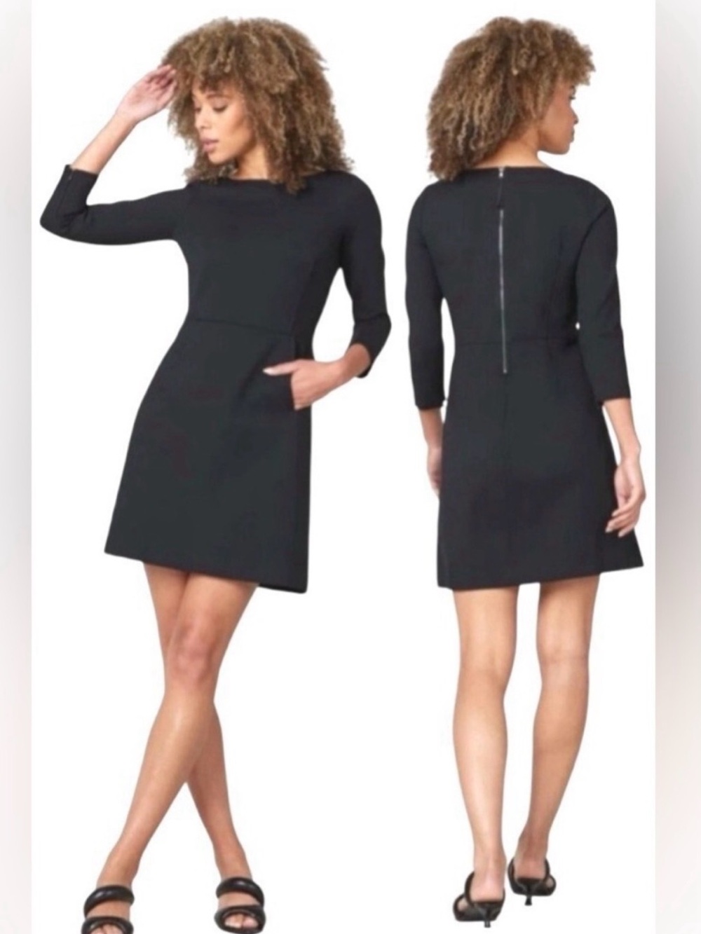 Spanx Classic Black Sheath Dress